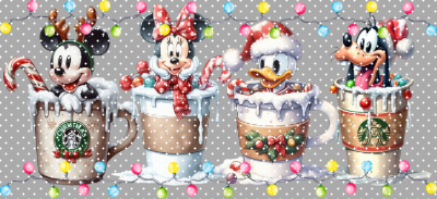 16oz Christmas-S  3452